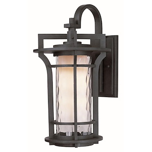 Oakville-One Light Outdoor Wall Mount in Mediterranean style-10 Inches wide by 17.5 inches high