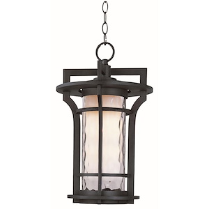 Oakville-One Light Outdoor Hanging Lantern in Mediterranean style-12 Inches wide by 19 inches high