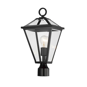 Prism - 1 Light Outdoor Post Lantern-14.25 Inches Tall and 14 Inches Wide - 1311097