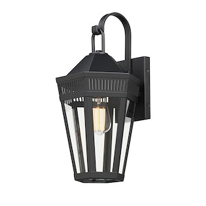 Oxford - 1 Light Outdoor Wall Mount-17.5 Inches Tall and 9 Inches Wide