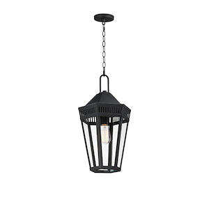Oxford - 1 Light Outdoor Pendant-19.75 Inches Tall and 9.5 Inches Wide - 1326686