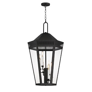 Oxford - 6 Light Outdoor Pendant-34 Inches Tall and 17 Inches Wide - 1326603
