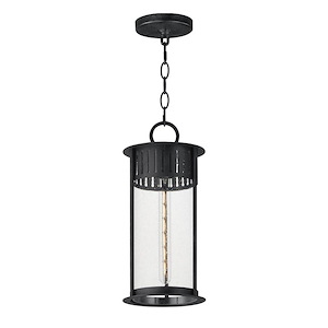 Windsor - 1 Light Outdoor Pendant-17.5 Inches Tall and 8 Inches Wide