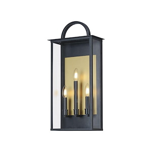 Manchester - 3 Light Outdoor Wall Sconce-24 Inches Tall and 11.5 Inches Wide - 1306220