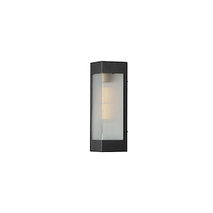 Triform - 1 Light Outdoor Wall Mount-14 Inches Tall and 6 Inches Wide - 1326604