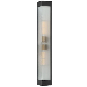 Triform - 2 Light Outdoor Wall Mount-32 Inches Tall and 6 Inches Wide - 1327043