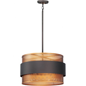 Caspian-3 Light Pendant-20 Inches wide by 13.25 inches high