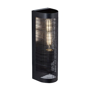 Hatcher - 1 Light Outdoor Wall Sconce-13.5 Inches Tall and 4 Inches Wide - 1342454