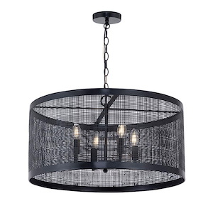 Hatcher - 4 Light Pendant-13.5 Inches Tall and 24 Inches Wide - 1342456