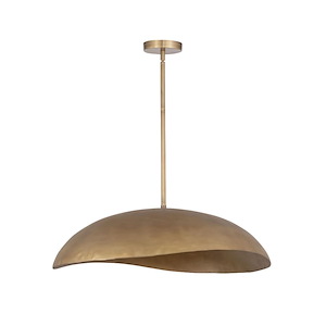 Denarii - 2 Light Pendant-7 Inches Tall and 24.5 Inches Wide - 1342458