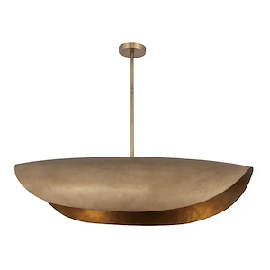 Denarii - 2 Light Linear Pendant-12 Inches Tall and 43 Inches Wide