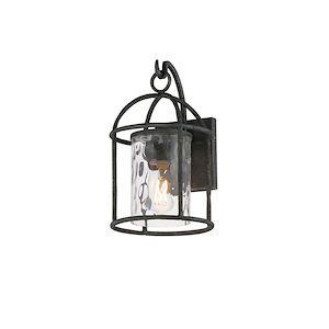 Del Mar - 1 Light Small Outdoor Wall Mount-14 Inch Tall and 8 Inch Wide - 1377286