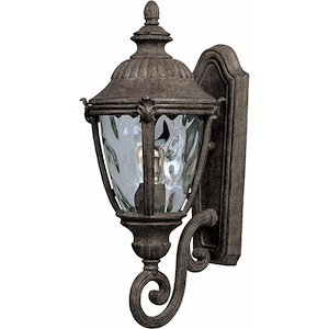Morrow Bay DC-1 Light Outdoor Wall Lantern in European style-8.5 Inches wide by 20 inches high