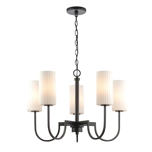 Town and Country - 5 Light Chandelier-16.25 Inches Tall and 26.75 Inches Wide - 1265874