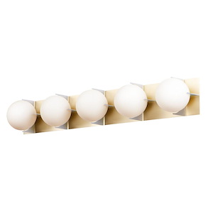Finn-5 Light Bath Vanity -6.5 inches high
