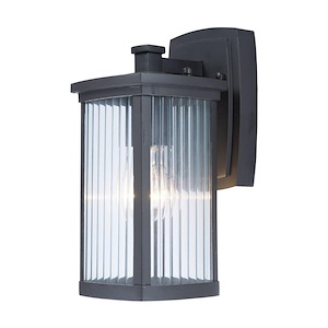 Terrace-Outdoor Wall Lantern Mission in Mission style-5.25 Inches wide by 11 inches high