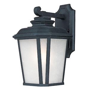 Radcliffe-One Light Small Outdoor Wall Mount in Early American style-9 Inches wide by 14.5 inches high