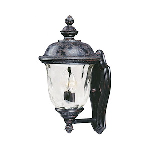 Carriage House-DC-Small 2 Light Outdoor Wall Lantern in Early American style-9 Inches wide by 16 inches high