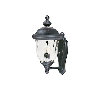 Carriage House-DC-Small 2 Light Outdoor Wall Lantern in Early American style-9 Inches wide by 16 inches high