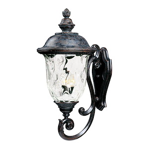 Carriage House DC-3 Light Outdoor Wall Lantern in Early American style-14 Inches wide by 31 inches high - 1213712