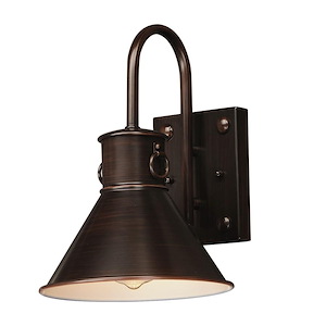 Telluride - 1 Light Outdoor Wall Sconce-12 Inches Tall and 8.25 Inches Wide
