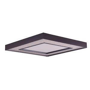 Splendor-48W 1 LED Square Flush Mount-23.5 Inches wide by 3.75 inches high