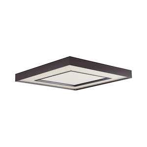 Splendor-48W 1 LED Square Flush Mount-23.5 Inches wide by 3.75 inches high