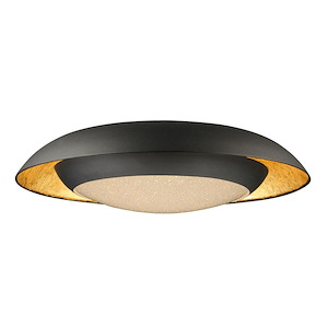 Iris-33.6W 1 LED Flush Mount-23.5 Inches wide by 6 inches high