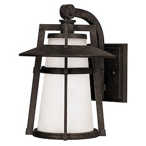 Calistoga-One Light Outdoor Wall Mount in Modern style-10.25 Inches wide by 15.5 inches high - 374274
