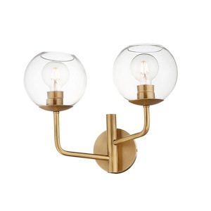 Branch-2 Light Bath Vanity-17.5 Inches wide by 13.5 inches high - 882532