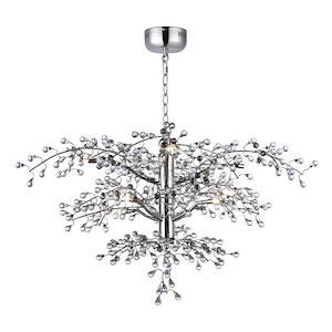 Cluster-9.6W 8 LED Chandelier-36.75 Inches wide by 20.5 inches high - 702690