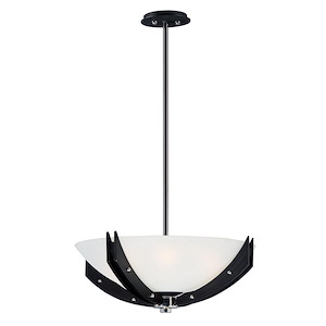 Merge-Four Light Semi-Flush Mount-21.75 Inches wide by 14 inches high