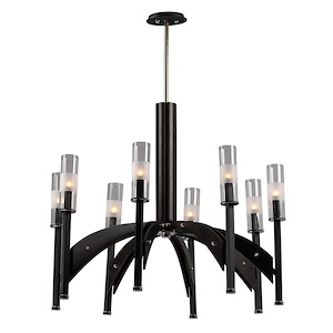 Merge-Eight Light Chandelier-34.5 Inches wide by 29.75 inches high - 702681