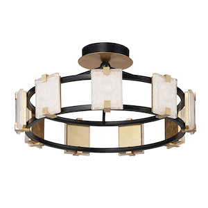 Radiant-54W 9 LED Flush Mount-26.75 Inches wide by 13.25 inches high