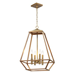 Woodland-Four Light Pendant-18.75 Inches wide by 28 inches high - 819520