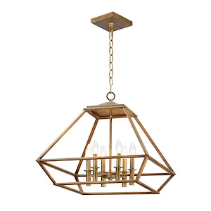 Woodland-Six Light Chandelier-23 Inches wide by 20.5 inches high - 1213765