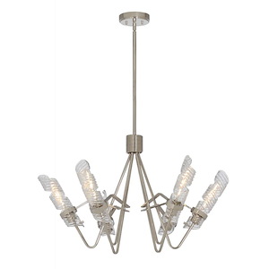 Milano-Six Light Chandelier-31.25 Inches wide by 19.75 inches high