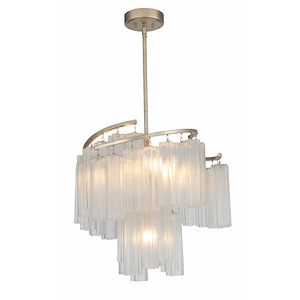 Victoria-Seven Light Pendant-24.75 Inches wide by 22.75 inches high