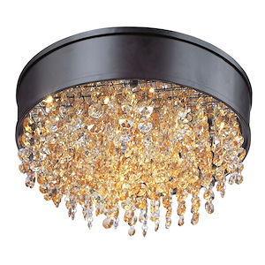 Mystic-30.8W 11 LED Flush Mount-16 Inches wide by 6.25 inches high