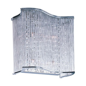 Swizzle-Four Light Wall Sconce in Crystal style-11 Inches wide by 10 inches high - 327782