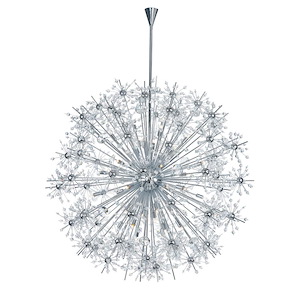 Starfire-Forty Light Chandelier in Crystal style-44 Inches wide by 62 inches high