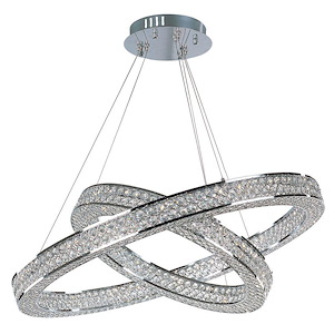 Eternity-Pendant 1 Light-30 Inches wide by 2.75 inches high - 514117