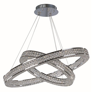 Eternity-Pendant 1 Light-30 Inches wide by 2.75 inches high