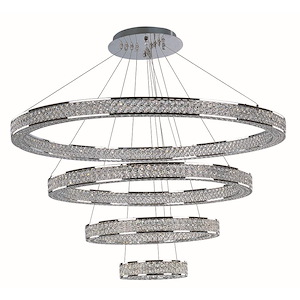 Eternity-48W 1 LED Chandelier-40 Inches wide by 2.75 inches high