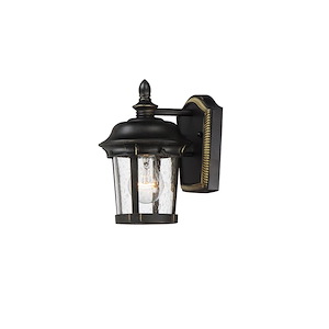 Dover VX-One Light Outdoor Wall Mount in Mediterranean style made with Vivex Material for Coastal Environments