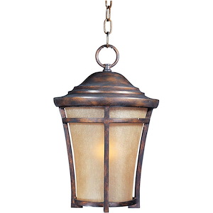 Balboa VX-One Light Outdoor Hanging Lantern in Transitional style made with Vivex Material for Coastal Environments