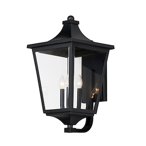 Sutton Place VX - 3 Light Outdoor Wall Mount-25 Inches Tall and 13 Inches Wide - 1265877