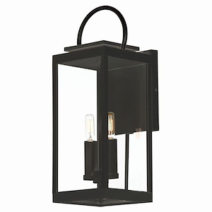 Nassau Vivex - 2 Light Outdoor Wall Lantern-21.25 Inches Tall and 7.5 Inches Wide - 1306239