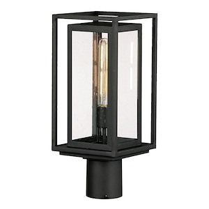 Cabana VX - 1 Light Outdoor Post Mount-16.75 Inches Tall and 7 Inches Wide