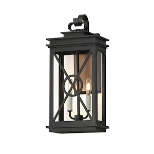 Yorktown VX - 2 Light Outdoor Wall Mount-21.5 Inches Tall and 10 Inches Wide